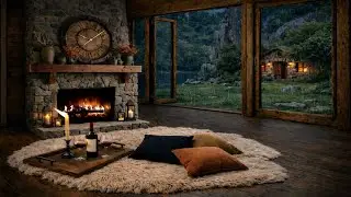 Soft Rain Sounds for Sleeping in a Cozy Bedroom 🌙🌧️ | Deep Sleep, Relaxation & Meditation
