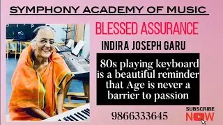 IndiraJosephGaru 80s playing keyboard is a beautiful reminder that Age is never a barrier to passion