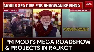 PM Modi Inaugurates Projects Worth 48,000 Crores in Rajkot after Dwarka Visit