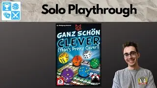 Going for a new high-score. That's Pretty Clever! [Solo Playthrough]