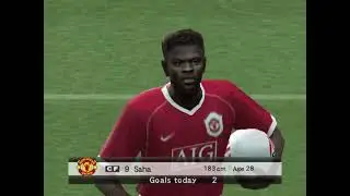pes 6 | winning eleven 10 ps2 | تشيلسى X مانشستر يونايتد