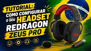 🎧🔥 Tutorial: Como configurar o seu Headset Redragon Zeus Pro