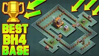 Epic Builder Hall 4 Base (BH4) + Defense Replay / BH4 Base Layout | Clash of Clans