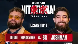 Liquid | Hungrybox (Jigglypuff) против SR | Joshman (Fox) Nounsvitational Tokyo 2025, топ-6 проиг...