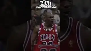 Michael Jordan Best Hangtime and Aerial Control Finishes! #nba #shorts