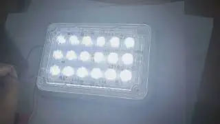 TB-L1511 Rectangular LED Warning Light &ndash; High Power 3W 3535 LED | Product Display