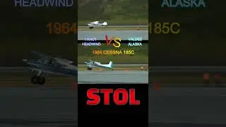 1953 CESSNA 170B VS 1964 CESSNA 185C #stol #competition  #aviation #2025 #airplane #pilot #skills
