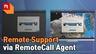 [RC User Guide] Remote Support PC from afar with RemoteCall Agent_Connecting Process
