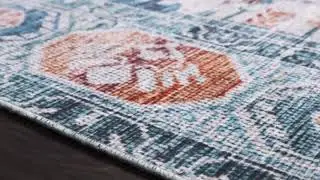 Cielo Rug in Ivory & Sunset by Justina Blakeney for Loloi