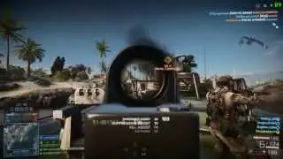 Battlefield 4 - PC Gameplay Wave Breaker 150% Resolution Scale 1080p 4670k GTX 780 Ti