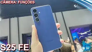 SAMSUNG GALAXY S25 FE - C&Acirc;MERA FUN&Ccedil;&Otilde;ES