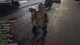 Deepak confused and sad about begin stuck in Thailand for not knowing how long more.Ice Poseidon IRL