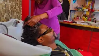 Come with me to get my hair done 💚❤️ | 4 months CORNROWS & BRAIDS TAKE DOWN. (EXTREME GROWTH)