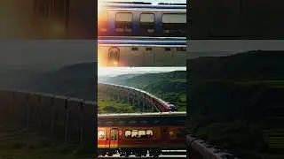 Surreal Train Journey Passengers with Extraordinary Powers and Shifting Realities #aishorts #ai