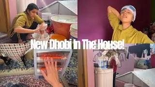 New dhobi in the house🧺 | Hayee Allah mai kidr fasgyi😭 ￼| Lgta hai sar drd ko mujse pyar hogyi hai￼🥹