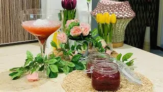مربى الفراوله🧤مع المشروب المنعش بأسهل تحضيروتخزين لشهر رمضان الكريم