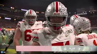 QUINSHON JUDKINS with a stiff arm touchdown! #ohiostatebuckeyes