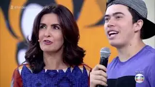 Whindersson Nunes choca Fátima Bernardes no Encontro 04\01\2019