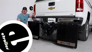 etrailer | Feature Review Blue Ox Adjustable Mud Flap System w/Rock Screen