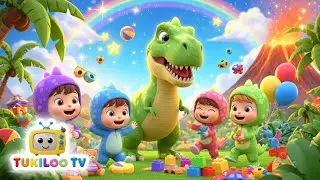 Dino Toy Adventure 🦖 | Kids & Nursery Rhymes | TUKILOO TV