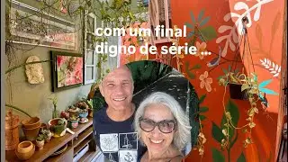 Como arrumamos as Plantas da NOSSA CASA quando viajamos + diy artesanatos 
