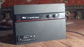 Обзор: Усилитель 4U Speaker System колонки 10МАС-1М