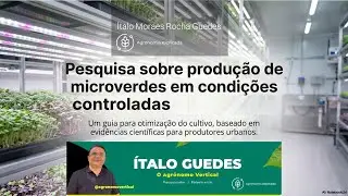 Produ&ccedil;&atilde;o de microverdes indoor