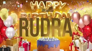 RUDRA - Happy Birthday Rudra -  जन्मदिन की हार्दिक शुभकामनाएं रूद्र