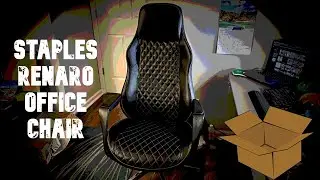 Staples Renaro Office Chair - Unboxing & Assembly