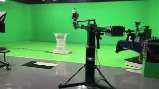 Real Time Virtual Production of SEEDER Robotic Camera Crane