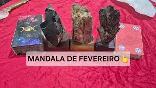 MANDALA DE FEVEREIRO👆+SUPER CHAT $25 PERGUNTA OBJETIVA #tarô