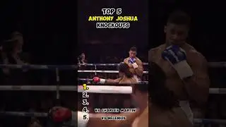 Top 5 anthony Joshua Knockouts  #top5 #boxing #anthonyjoshua #ko
