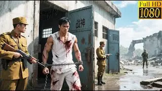 2025動作大片：死囚抓住機會逃脫，反殺一百日軍   ⚔️  抗日  | 战争 | Kung Fu | 甄子丹