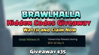 🎁🤑 Brawlhalla NEW🚨🚨 GIVEAWAY Code 🤑🧐🎁🎁🎁
