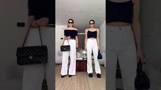THIS or THAT? 🖤 Which style is more chic? 👀 #elevatedstyle #outfitideas #howtodress