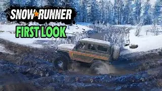 SnowRunner First Look PS4 Pro