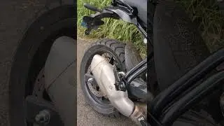 Royal Enfield Guerrilla 450 exhaust note. #royalenfield #sherpa450