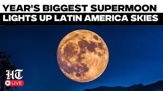 Supermoon Lights Up Latin America | Supermoon 2025 LIVE Updates | Supermoon 2025 News LIVE