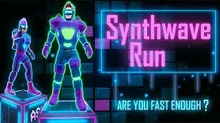 Synthwave Run - Android Runner Gameplay