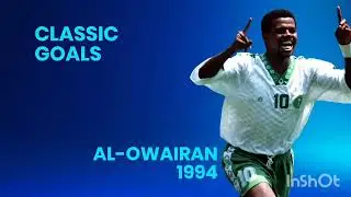 Classic Goal by Saudi Arabian Player Al-Owairan in FIFA 1994 world cup against Belgium