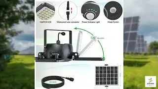 Review - Solar Shed Light Indoor Outdoor 1200LM 144LED Pendant Light