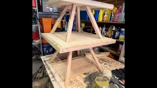 DIY Coffee, End Table from pallets, Rustic PT 1
