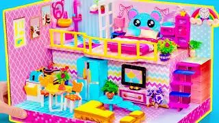 🏠 Строим дом мечты Барби! 💖 DIY из картона