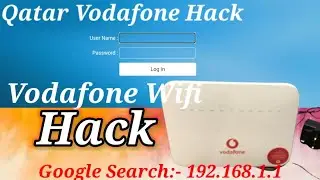 Qatar Vodafone wifi Hacking kare??