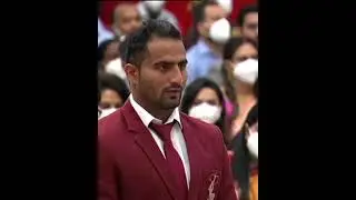 Kabaddi Player Sandeep Narwal conferred with Arjuna Award 2021 by President Ram Nath Kovind #shorts