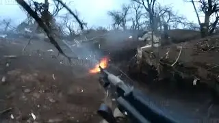 Intense close-quarters combat footage shows Ukrainian special forces VS North Korean soldiers