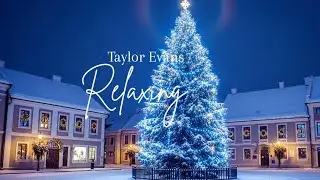 Blue Winter Glow ❄️ Gentle Christmas Piano | Taylor Evans