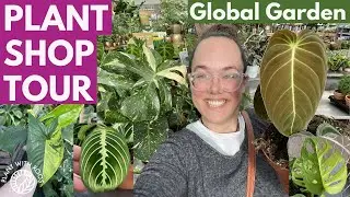 PLANT SHOP TOUR! Global Garden (first houseplant shopping of 2021!) | Plant with Roos