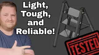 ESTIFY 3 Step Ladder Review: Lightweight, Strong, & Space-Saving!