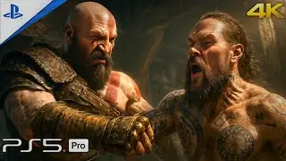 GOD OF WAR: Slow And Old, Kratos Vs Baldur Like PS5 High Graphics Gameplay, 4K ULTRA HD 60fps